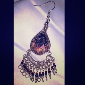 Earrings dream catcher